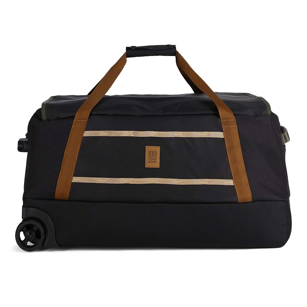 Mountain Duffle Roller 90L Topo Designs 931513024000 Rolling Duffle Bags 90L / Black/Neutral