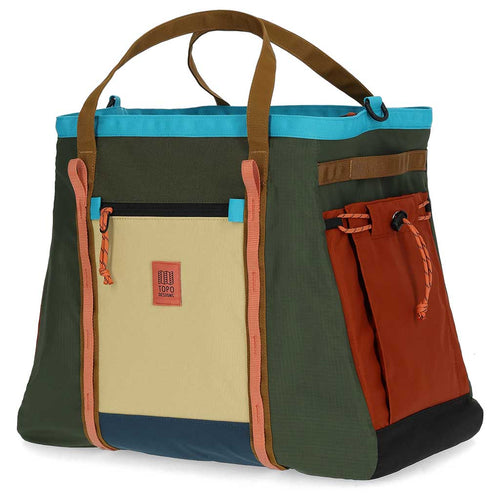 Mountain Gear Bag Topo Designs 931212369000 Duffle Bags One Size / Olive/Hemp