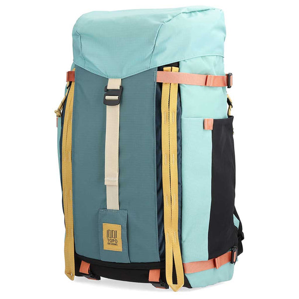 Mountain Pack 28L Topo Designs 931217368000 Backpacks 28L / Geode Green/Sea Pine