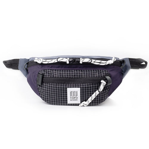 Mountain Waist Pack Topo Designs 932432505 Bumbags One Size / Nightshade/Grid