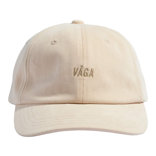 VÅGA | Washed Cotton Cap | Casual Running Hat | Ecru | WildBounds UK