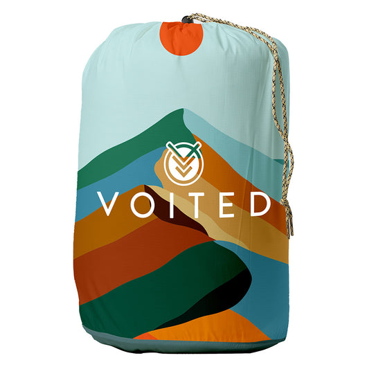 Voited | CloudTouch Pillow Blanket | Camp Blanket | Blue Mountain -  WildBounds