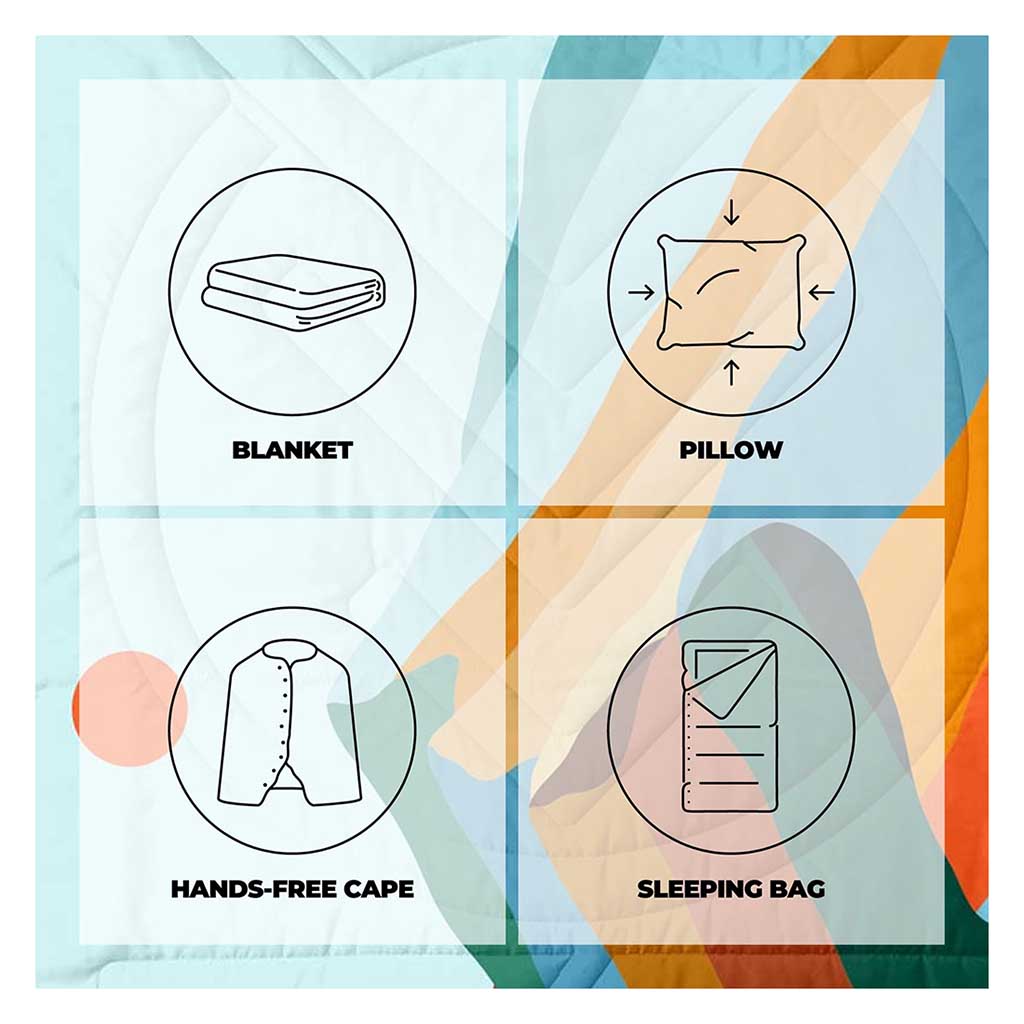 Ripstop Blanket Voited V21UN03BLPBCBMN Blankets One Size / Blue Mountain