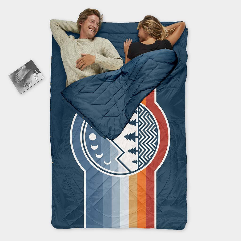 Ripstop Blanket Voited V21UN03BLPBCCGL Blankets One Size / Cameo Green/Lavender
