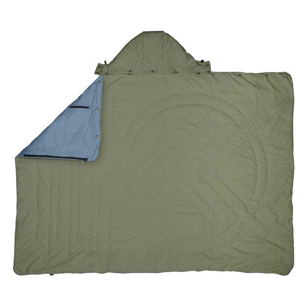 Ripstop Travel Blanket Voited V21UN03BLPBTOLI Blankets One Size / Olive/Mountain Spring