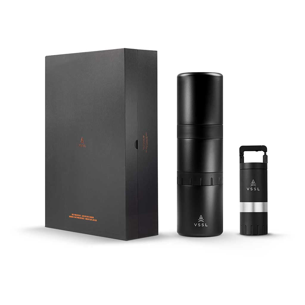 Nest Pour-Over Kit + Java G25 Grinder Gift Set VSSL B145000-000 Coffee Makers One Size / Black