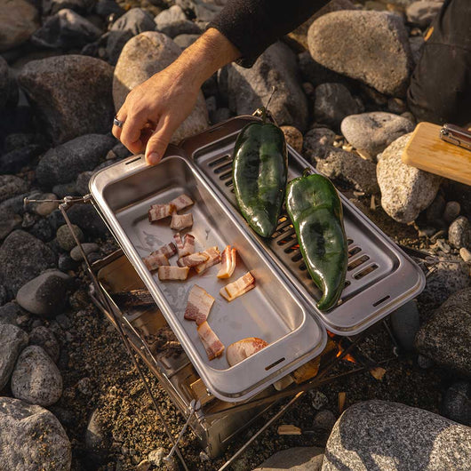 Wolf and Grizzly | Grill & Cook Set Combo | Portable Grill Cookset