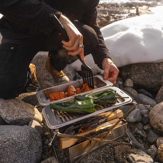 Wolf and Grizzly | Grill & Cook Set Combo | Portable Grill Cookset