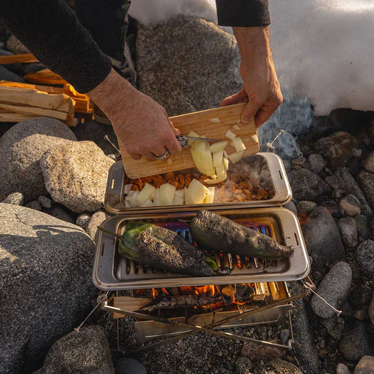 Wolf and Grizzly | Grill & Cook Set Combo | Portable Grill Cookset