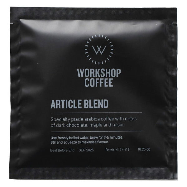 Article | Coffee Brew Bags Workshop Coffee ARTICLE-BREW-BAG-15 Coffee Bags 15 Pack / N/A