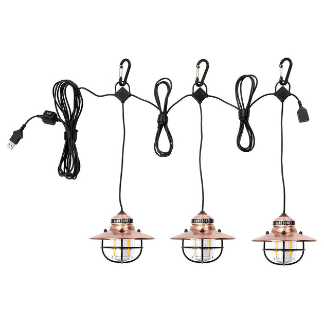 Edison String Lights Barebones Living LIV-269 String Lights One Size / Copper