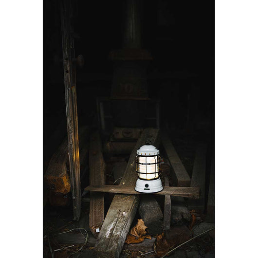 Barebones Living | Forest Lantern | LED Lantern | Vintage White