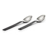 Polished Flatware | Set of 2 Barebones Living CKW-360 Cutlery Sets One Size / Slate Grey