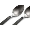 Polished Flatware | Set of 2 Barebones Living CKW-360 Cutlery Sets One Size / Slate Grey