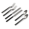 Polished Flatware | Set of 2 Barebones Living CKW-360 Cutlery Sets One Size / Slate Grey