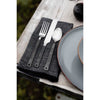 Polished Flatware | Set of 2 Barebones Living CKW-360 Cutlery Sets One Size / Slate Grey