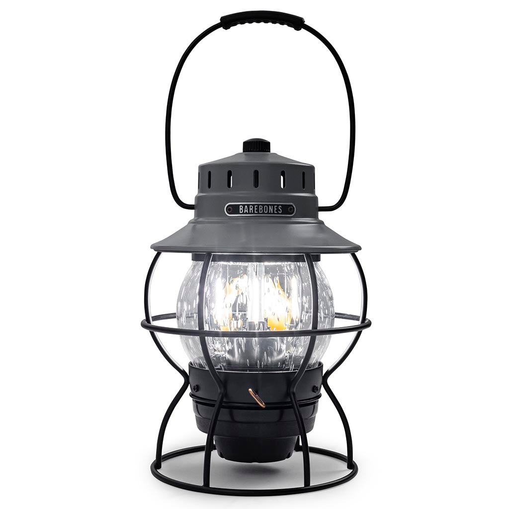 Railroad Lantern Barebones Living LIV-282 Lanterns One Size / Slate Grey