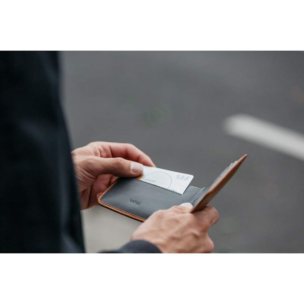 Hide & Seek Wallet - RFID Bellroy WHSE-CAR-301 Wallets One Size / Caramel