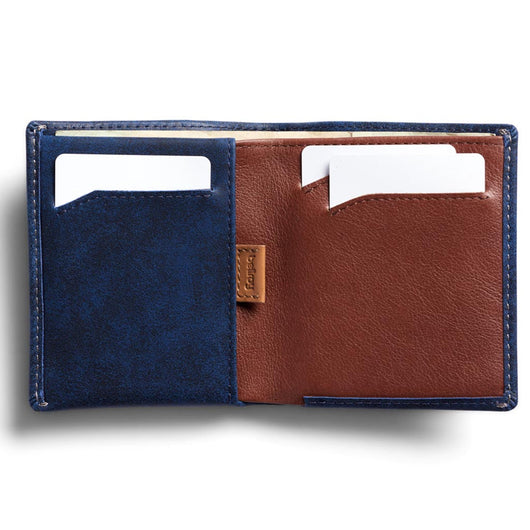 Buy Bellroy Note Wallet (Slim Leather Bifold Design, RFID Blocking, Holds  4-11 Cards, Coin Pouch, Flat Note Section), CharcoalCobalt, One Size,  casual at