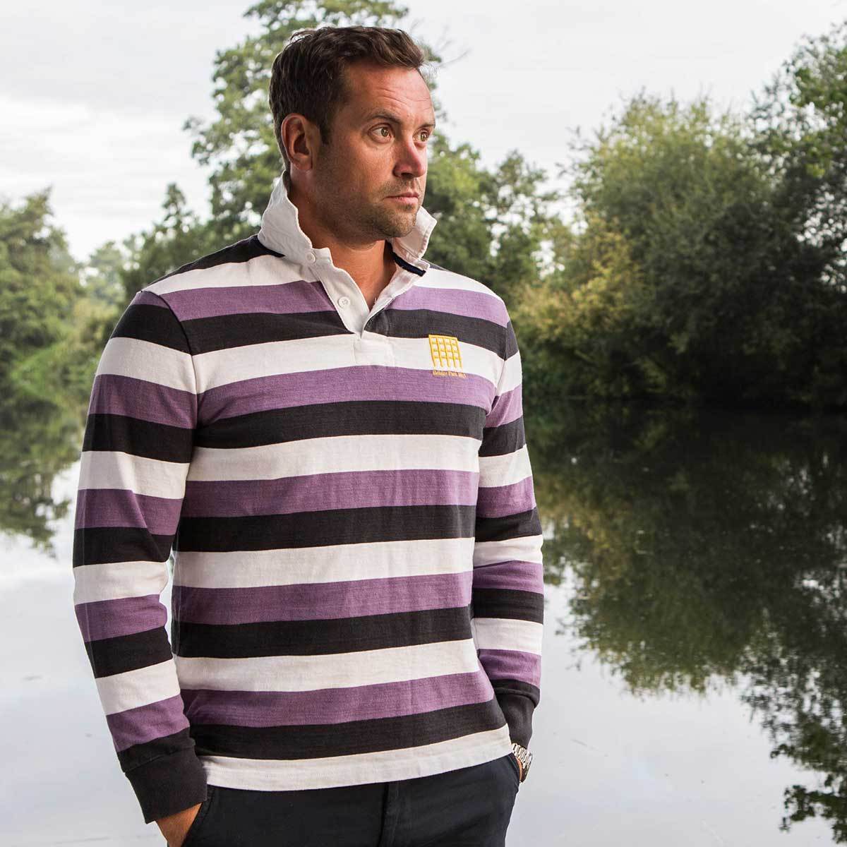 Belsize Park 1871 Rugby Shirt Black & Blue 1871 Shirts - Rugby Shirts