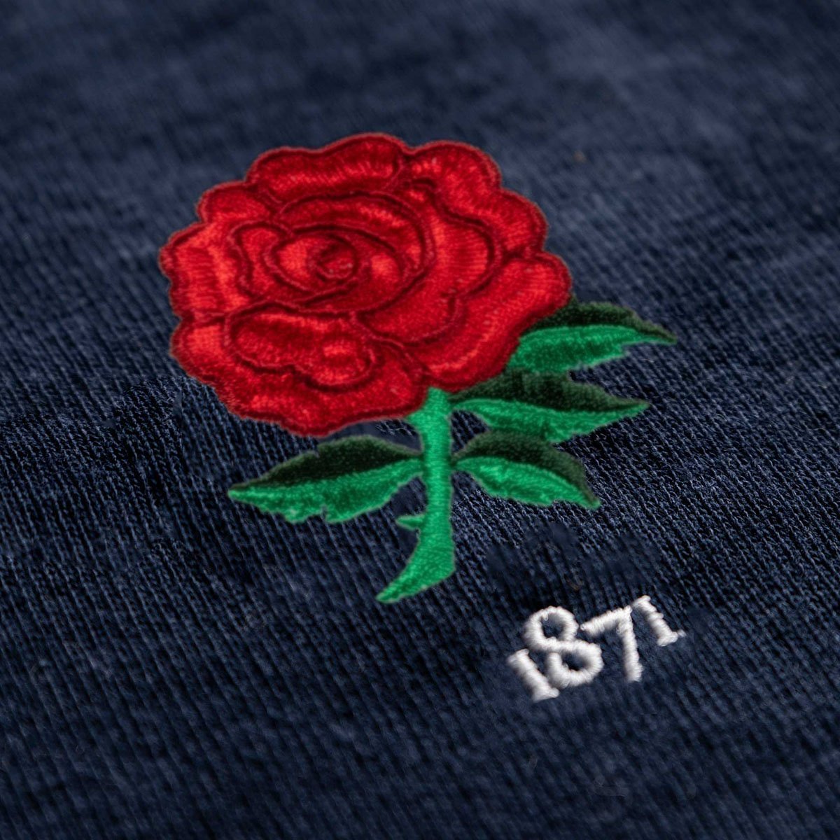 England 1871 Away Rugby Shirt Black & Blue 1871 Rugby Shirts