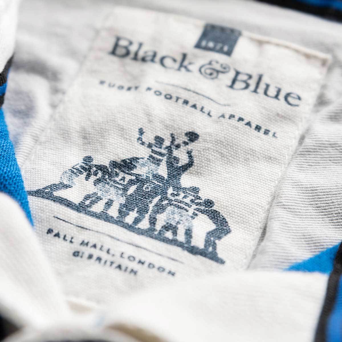 France 1906 Rugby Shirt Black & Blue 1871 Shirts - Rugby Shirts