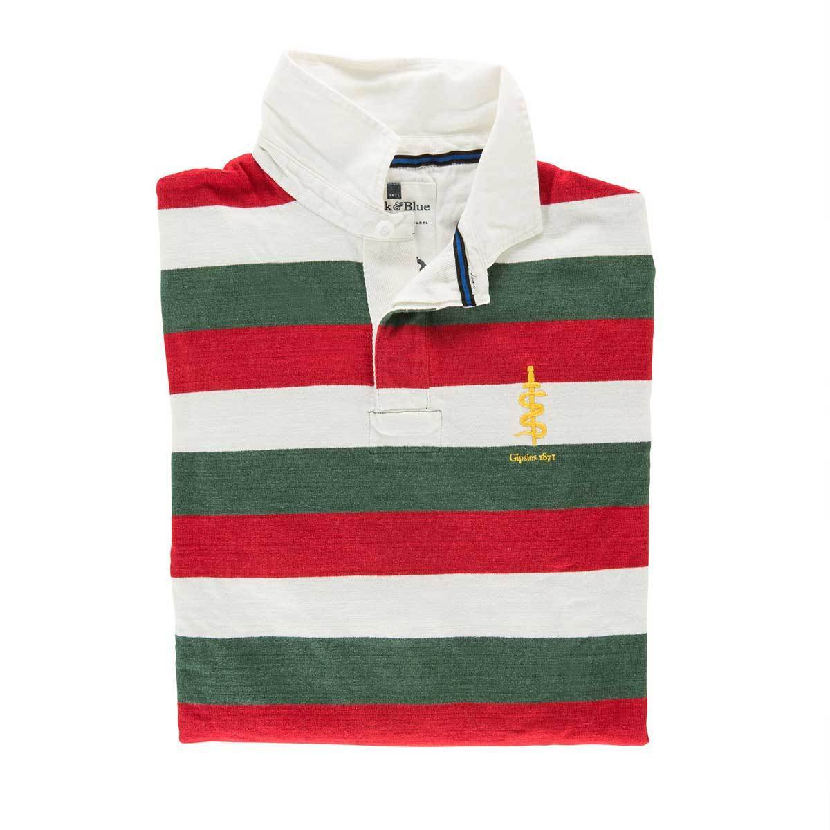 Gipsies 1871 Rugby Shirt Black & Blue 1871 Shirts - Rugby Shirts