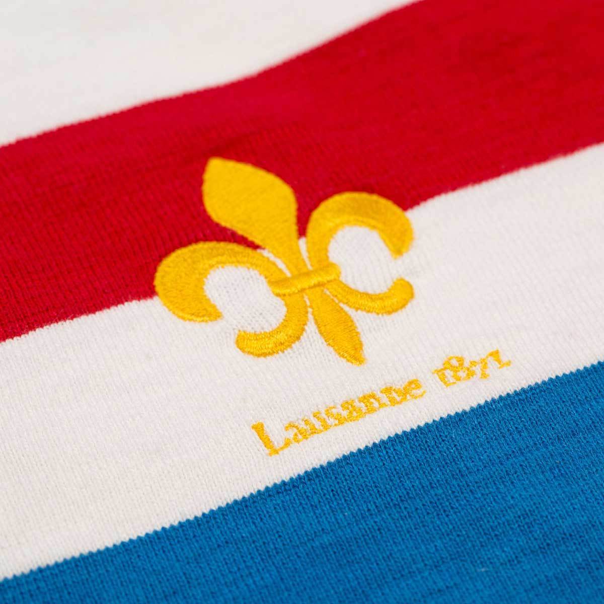 Lausanne 1871 Rugby Shirt Black & Blue 1871 Shirts - Rugby Shirts