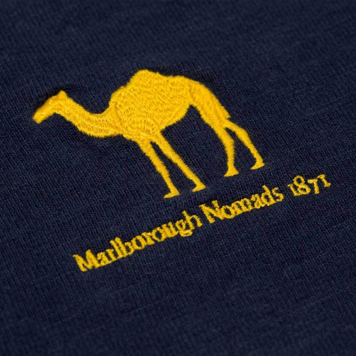 Malborough Nomads 1871 Rugby Shirt Black & Blue 1871 Shirts - Rugby Shirts