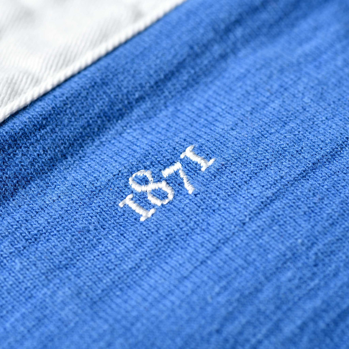 Outdoor Heritage Rugby Shirt Black & Blue 1871 Rugby Shirts