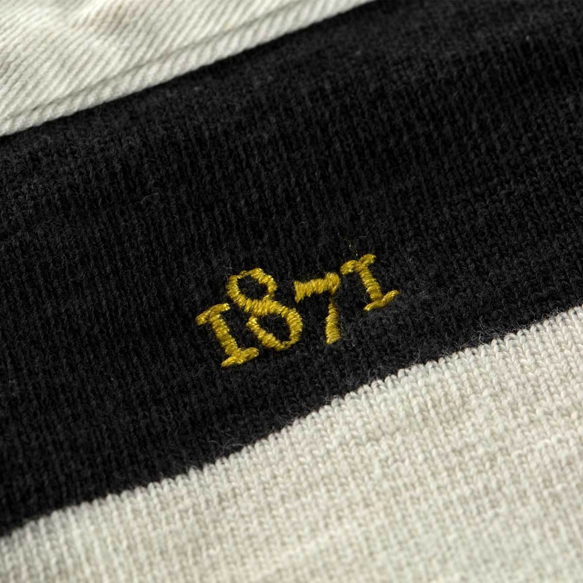 Wimbledon Hornets 1871 Rugby Shirt Black & Blue 1871 Shirts - Rugby Shirts