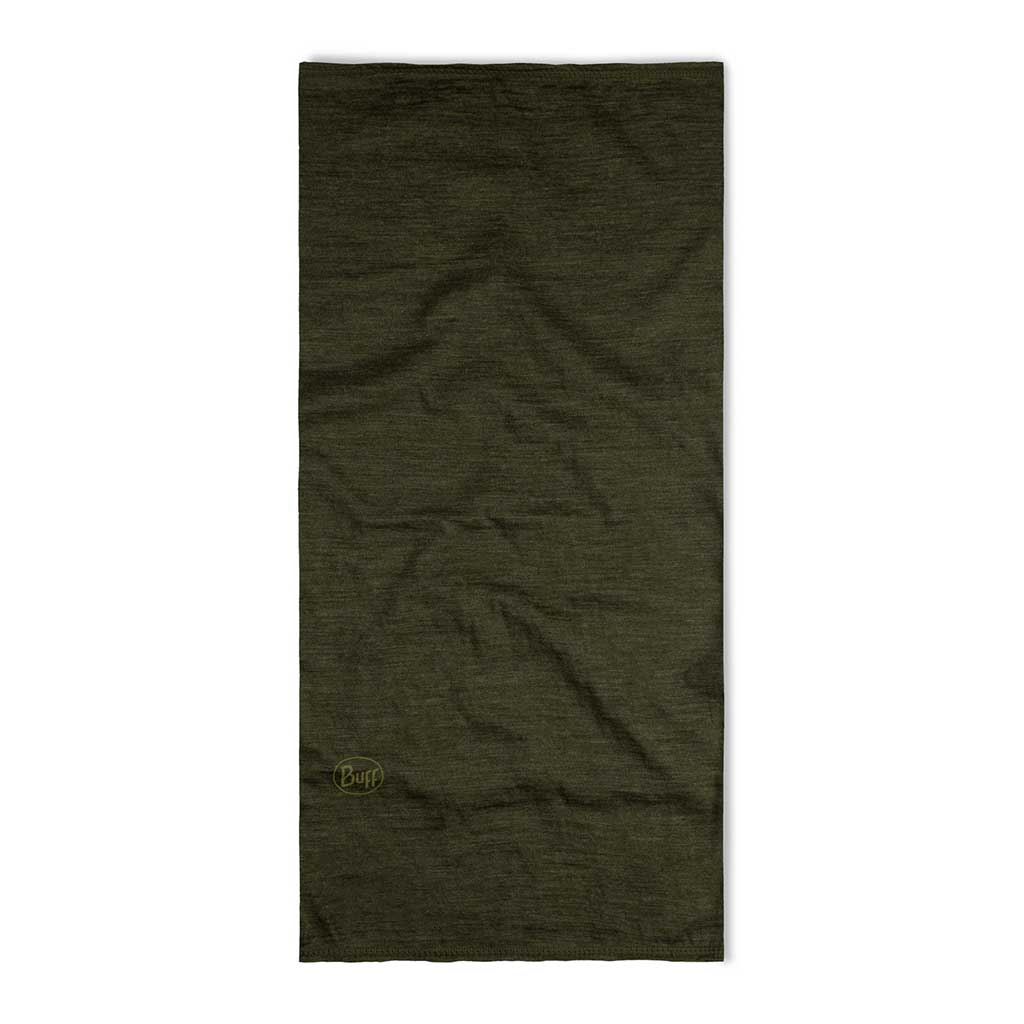 Merino Lightweight BUFF 113010.843 Neck Gaiters One Size / Solid Bark