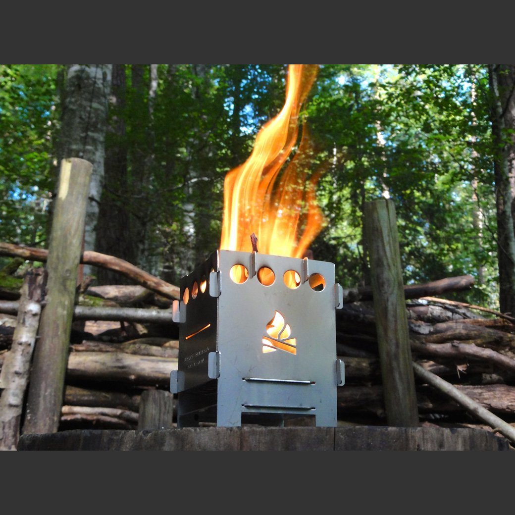Bushbox Bushcraft Essentials BCE-001 Camping Stoves One Size / Stainless