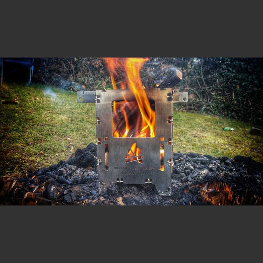 Bushcraft Essentials | Bushbox LF | Camping Wood Stove | Fire Box