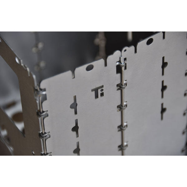 Bushcraft Essentials Bushbox XL Titanium Campingkocher WildBounds