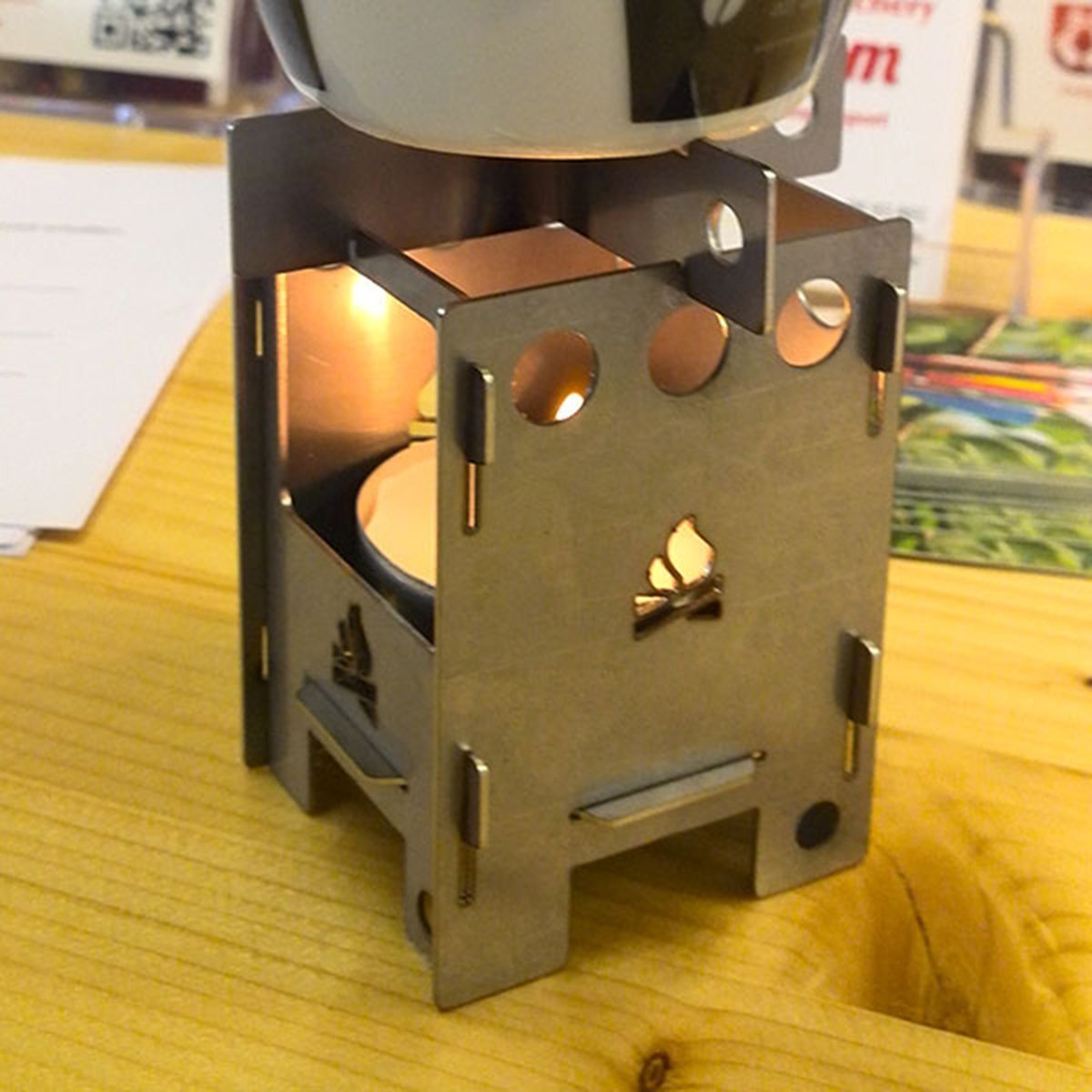 EDCBox Bushcraft Essentials BCE-002 Camping Stoves One Size / Stainless