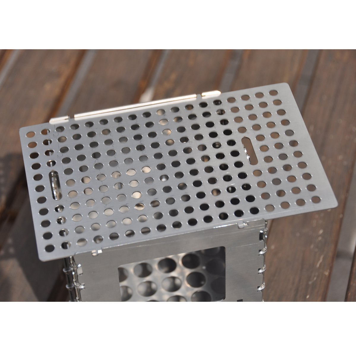 Grill Plate XL Bushcraft Essentials BCE-010 Camping Stove Accessories One Size / Stainless