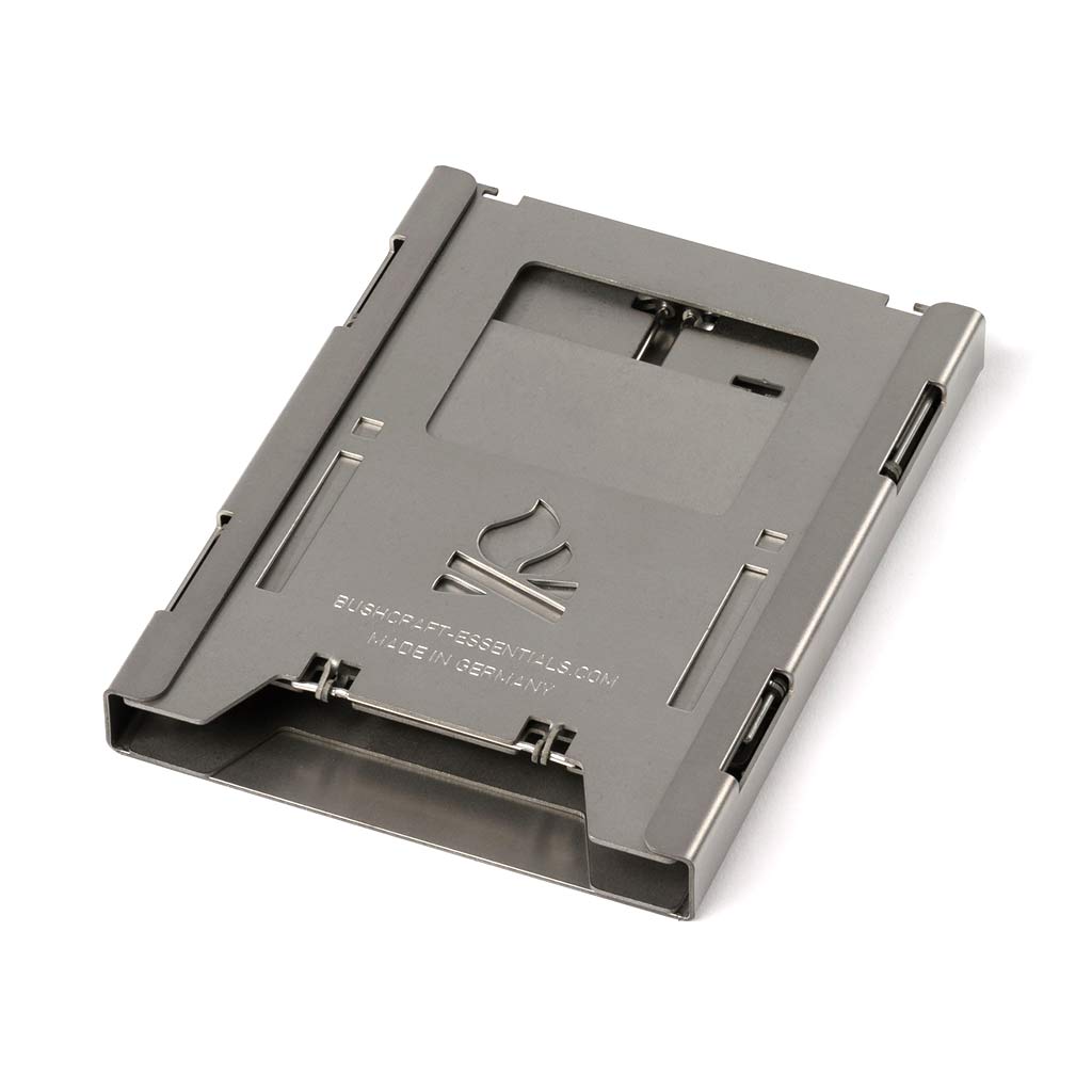 Multifunctional Case Bushbox LF | Titanium Bushcraft Essentials BCE-050 Camping Stove Accessories One Size / Titanium
