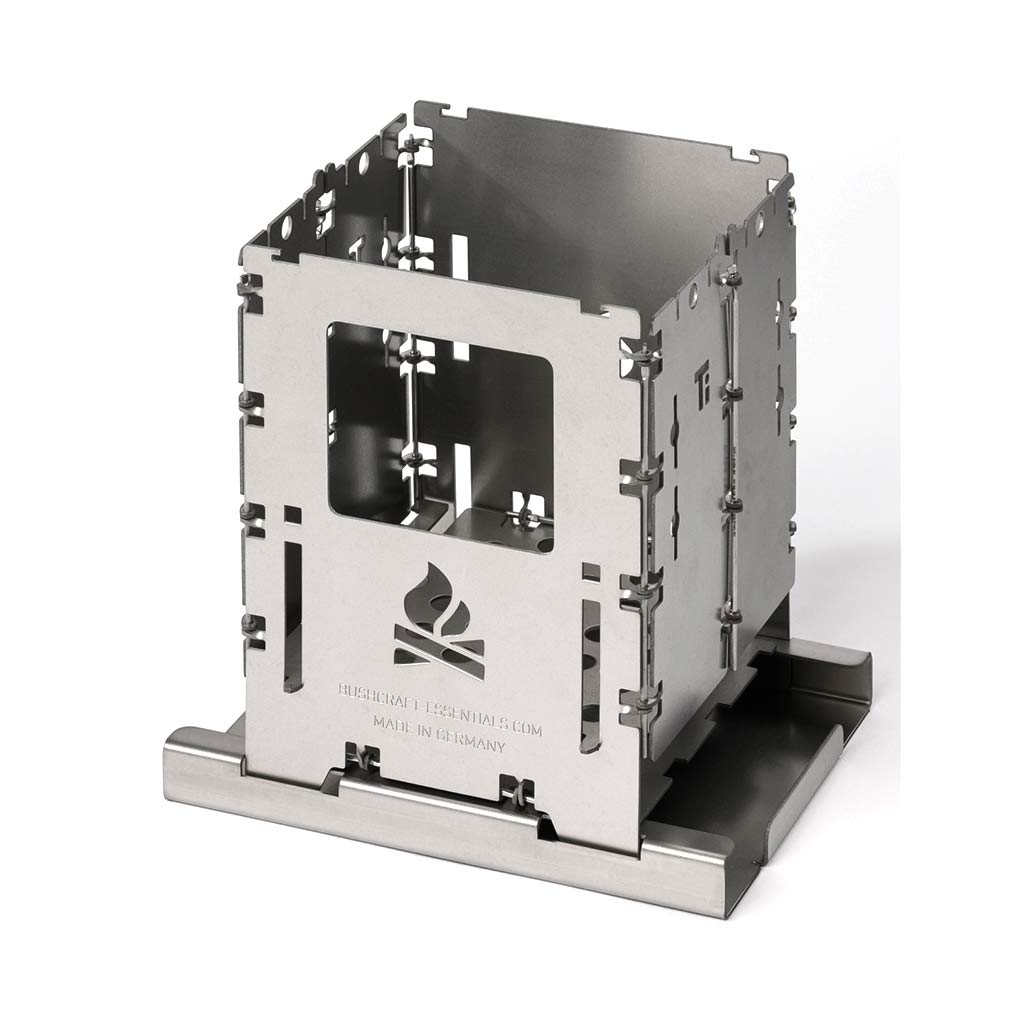 Multifunctional Case Bushbox LF | Titanium Bushcraft Essentials BCE-050 Camping Stove Accessories One Size / Titanium