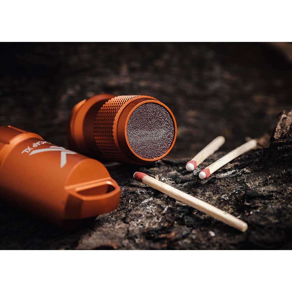 Matchcap XL Exotac 91037401540 Firestarters One Size / Gunmetal