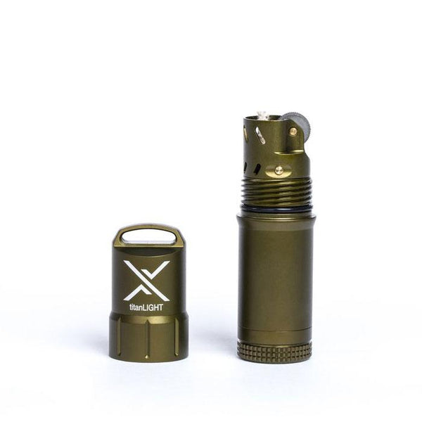 titanLIGHT Lighter Exotac 602573145098 Firestarters One Size / Olive Drab