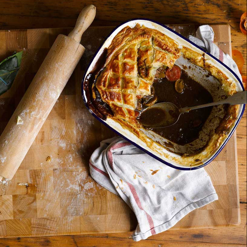 Pie Dishes (Set of 4) Falcon Enamelware FAL-DIS-GG-UK Pie Dishes (Set of 4) 20 cm / Pigeon Grey