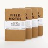 Original Graph 3-Pack Field Notes FN-01 Notebooks 3 Pack / Brown