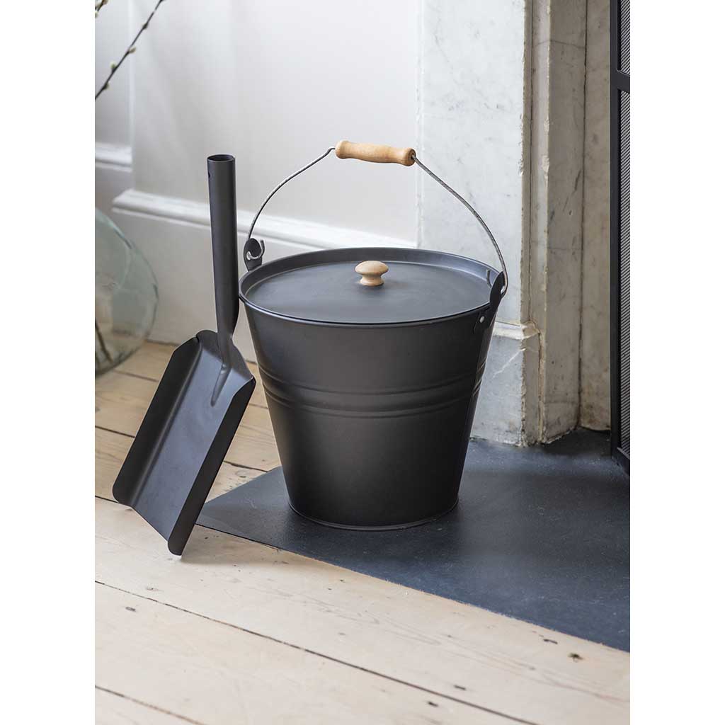 Ash Shovel Garden Trading ASBL01 Fireside Tools One Size / Black