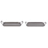 BBQ Trays | Set of 2 Garden Trading BBQT03 BBQ Accessories One Size / Stainless Steel