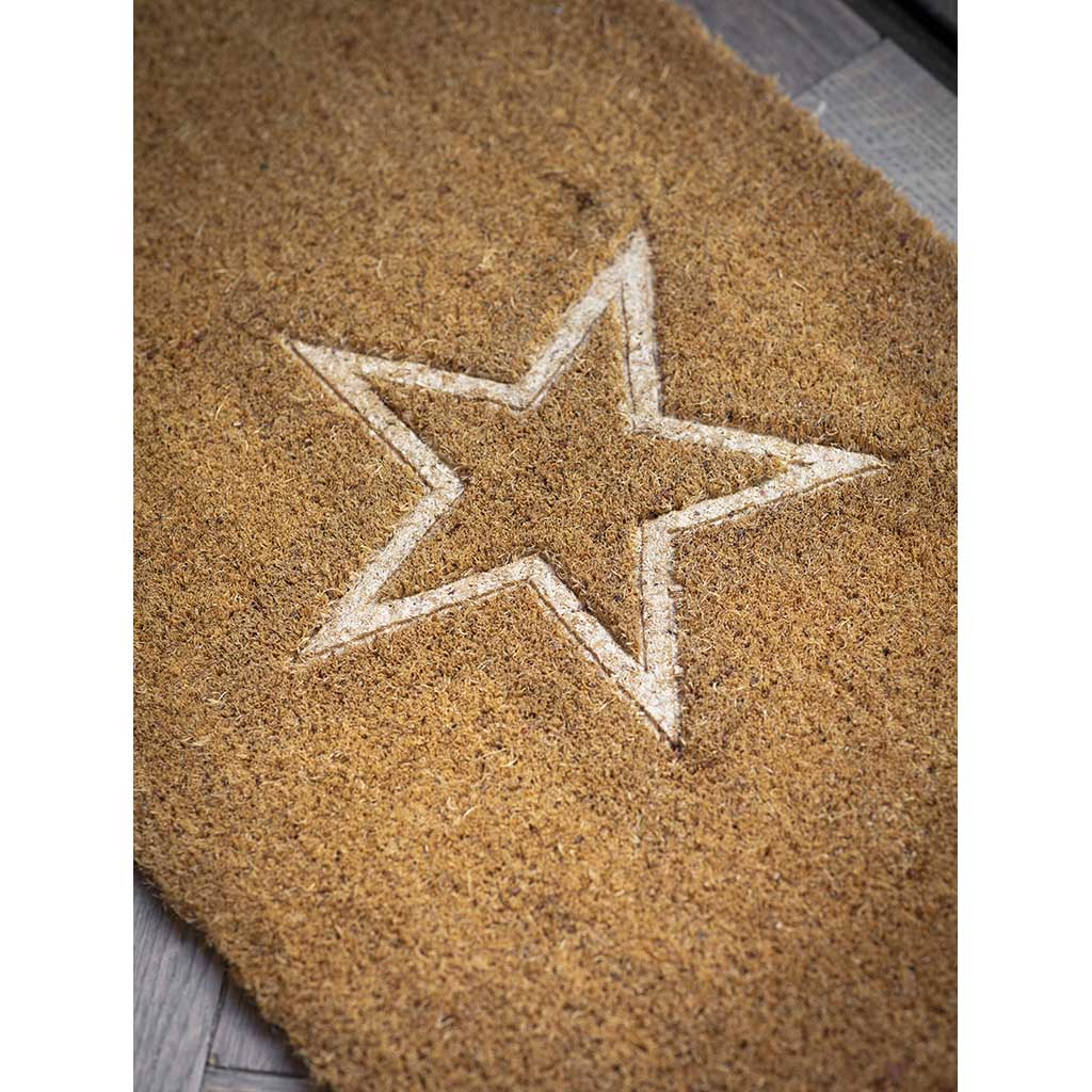 Embossed Star Doormat Garden Trading Doormats