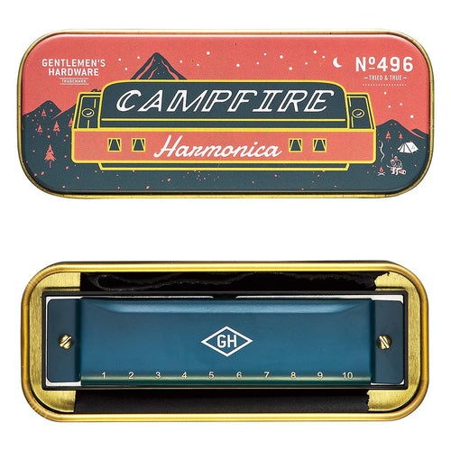 Campfire Harmonica Gentlemen's Hardware GEN496UK Campfire Harmonica One Size / Gold