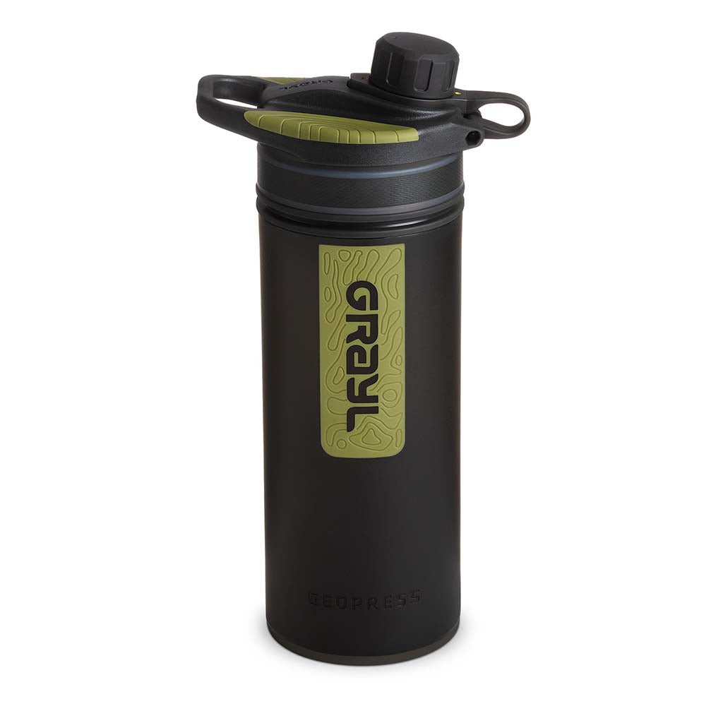 GeoPress Water Purifier Grayl GR-309076 Water Filters 710ml / Black Camo