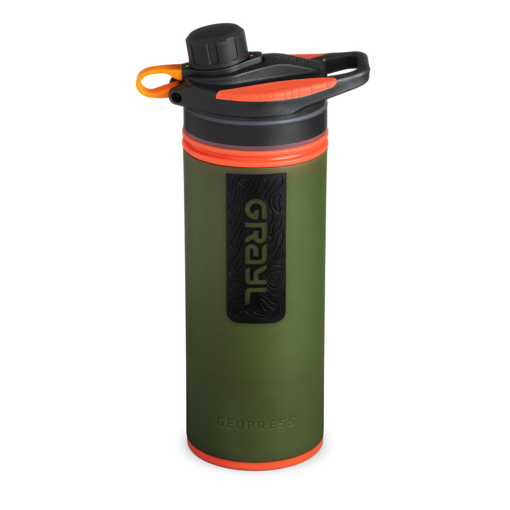 GeoPress Water Purifier Grayl GR-512216 Water Filters 710ml / Oasis Green