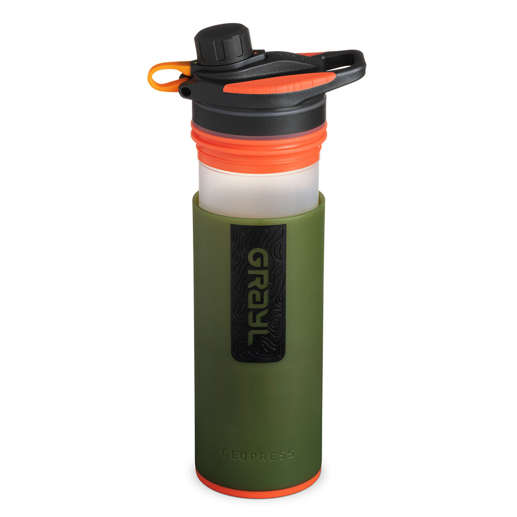 GeoPress Water Purifier Grayl GR-512216 Water Filters 710ml / Oasis Green